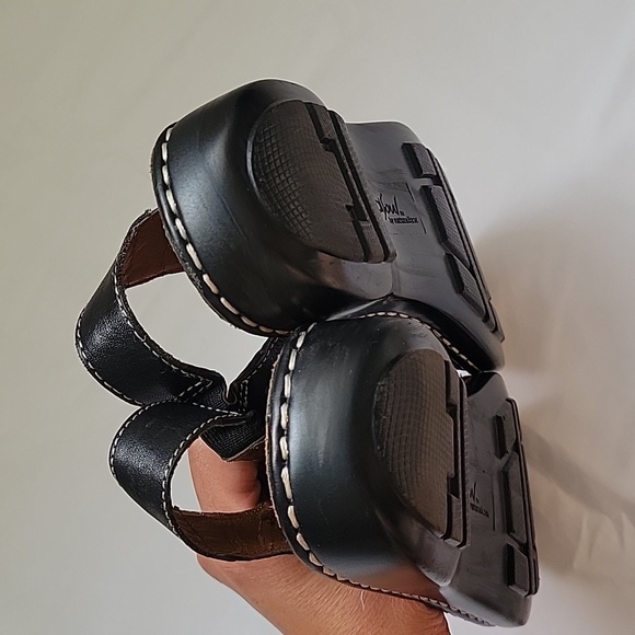 NATURALIZER Natural Soul. Sandal Black Leather. Size 6.5 - Picture 15 of 17